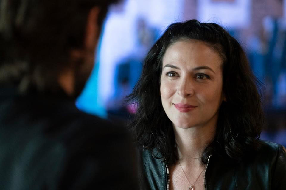 ...and Andi is pretty into it.